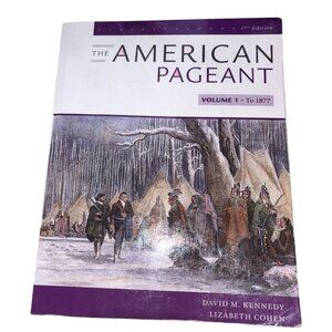 The American Pageant, Volume I - Paperback, by Kennedy David; Cohen - Book